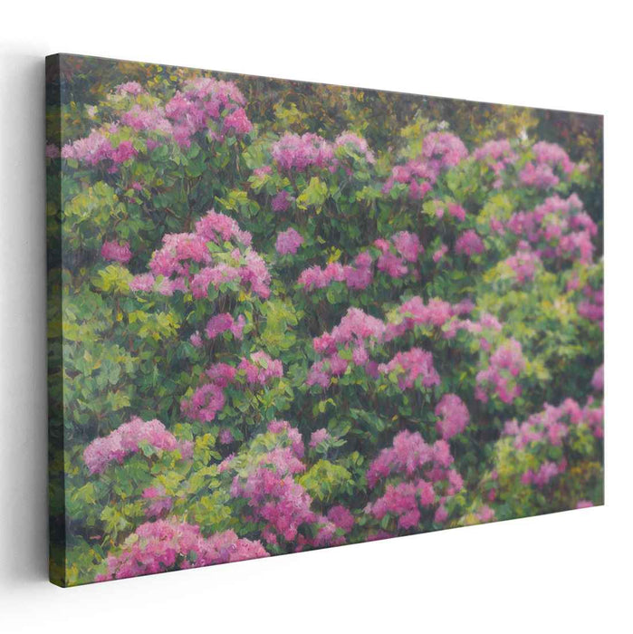 Modern Oil Rhododendron #129