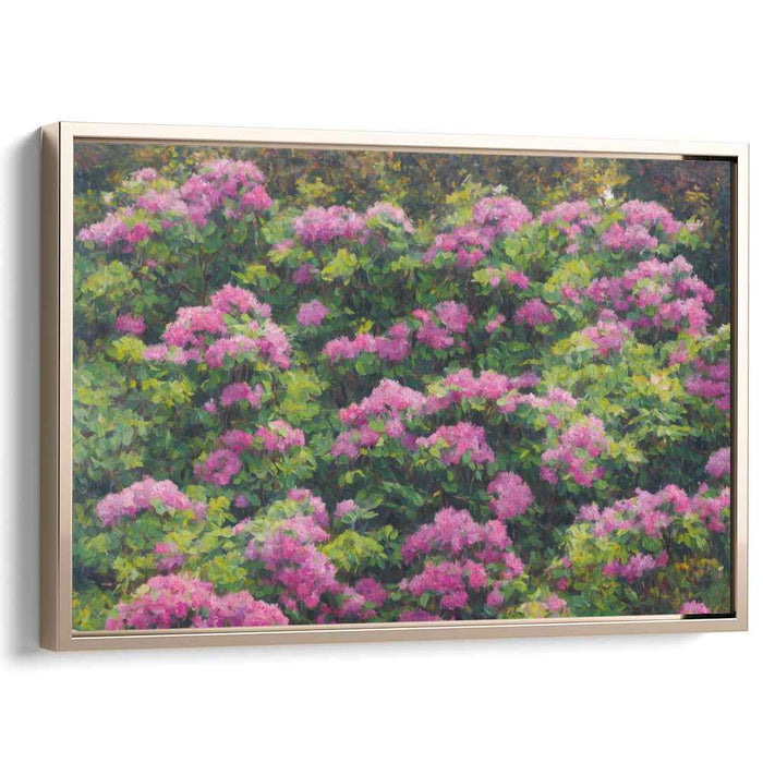 Modern Oil Rhododendron #129