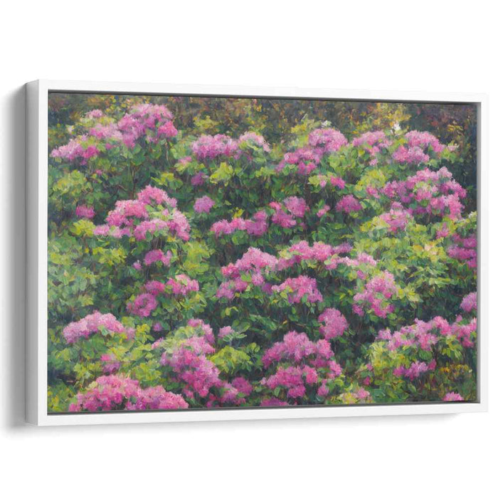 Modern Oil Rhododendron #129
