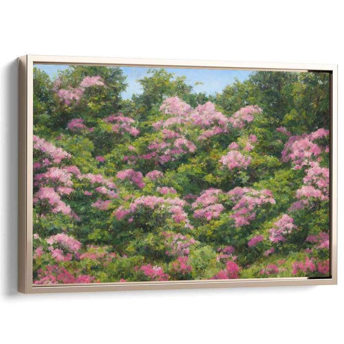 Modern Oil Rhododendron #133