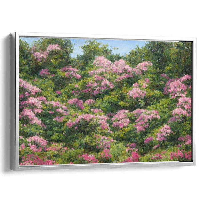 Modern Oil Rhododendron #133