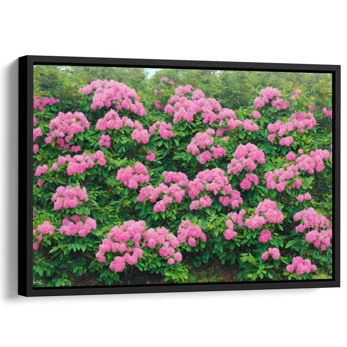 Modern Oil Rhododendron #136