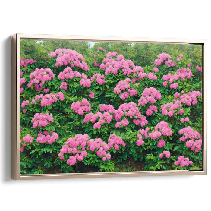 Modern Oil Rhododendron #136