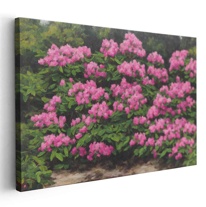 Modern Oil Rhododendron #140