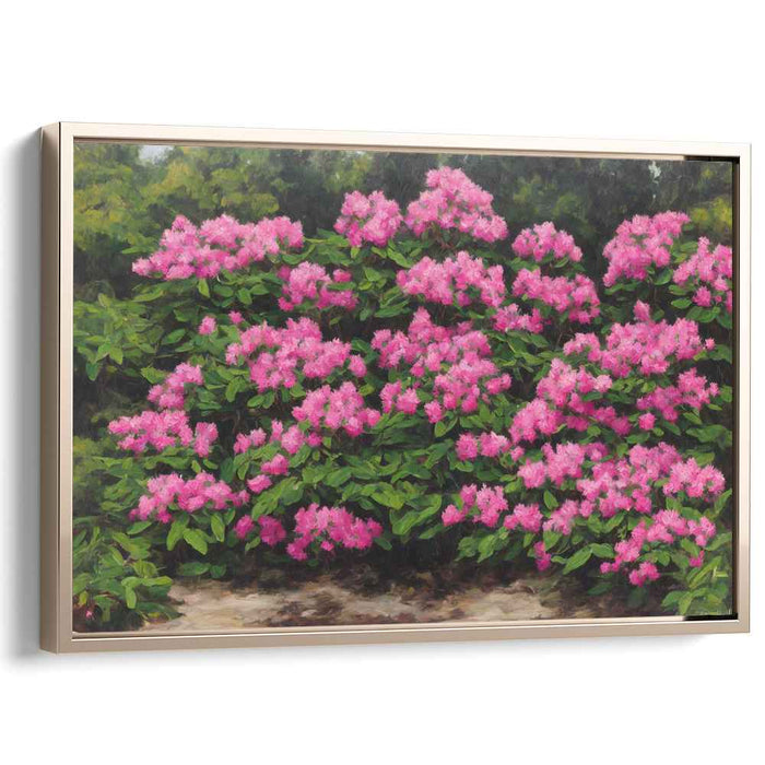 Modern Oil Rhododendron #140