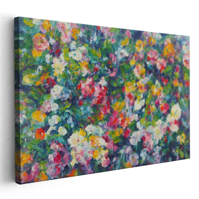 Modern Oil Tropical Flowers #102