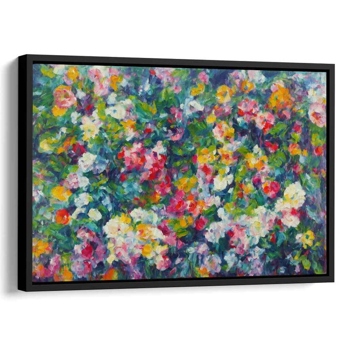 Modern Oil Tropical Flowers #102