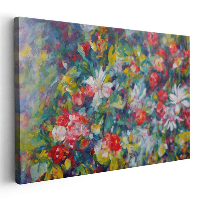 Modern Oil Tropical Flowers #106