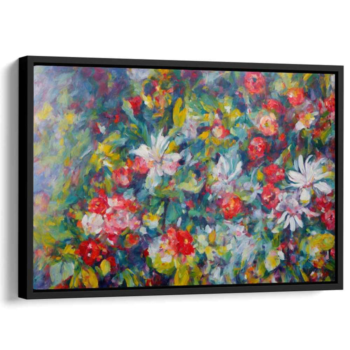 Modern Oil Tropical Flowers #106