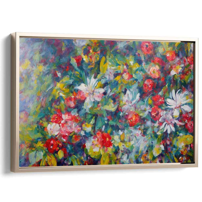 Modern Oil Tropical Flowers #106