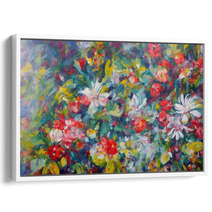 Modern Oil Tropical Flowers #106