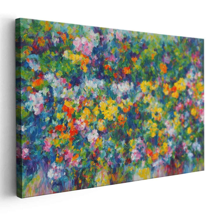 Modern Oil Tropical Flowers #108