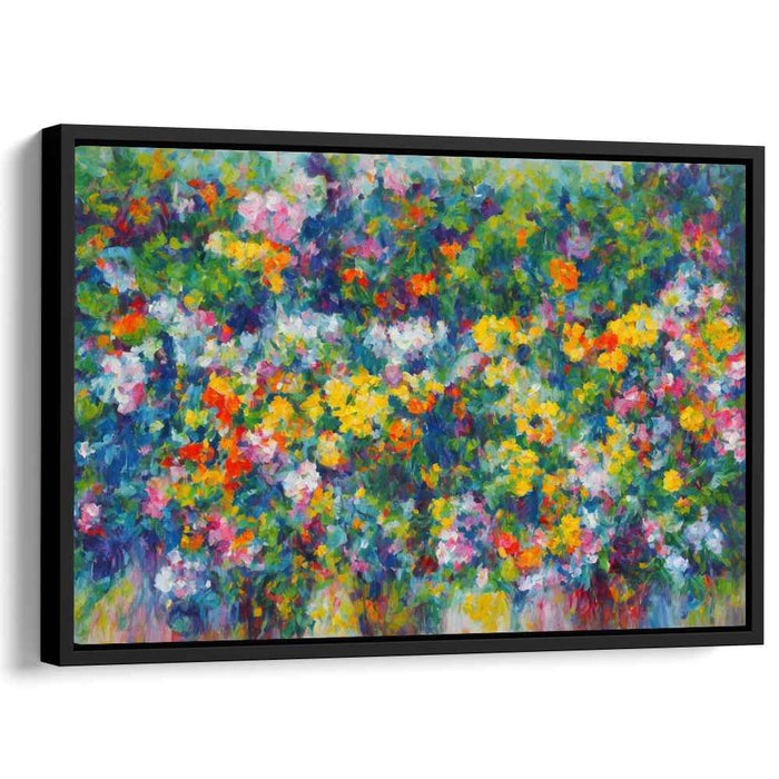 Modern Oil Tropical Flowers #108