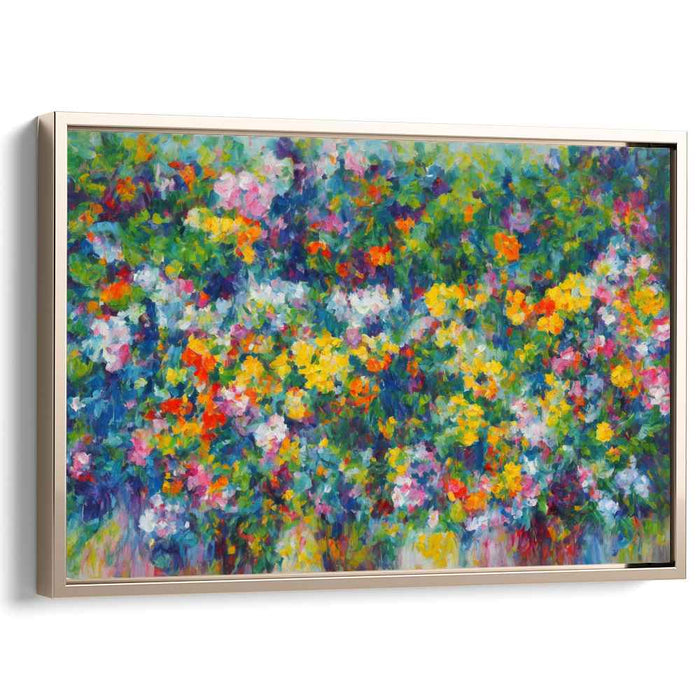 Modern Oil Tropical Flowers #108