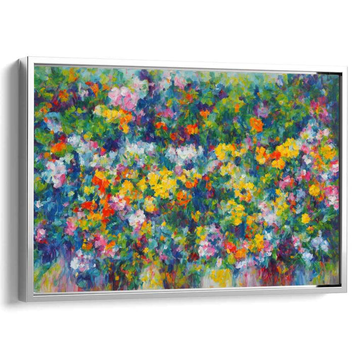 Modern Oil Tropical Flowers #108