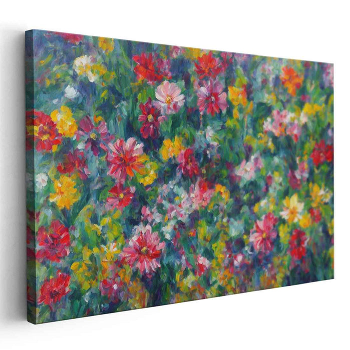 Modern Oil Tropical Flowers #110