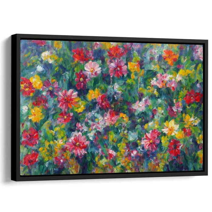 Modern Oil Tropical Flowers #110