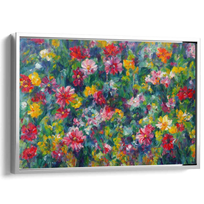 Modern Oil Tropical Flowers #110