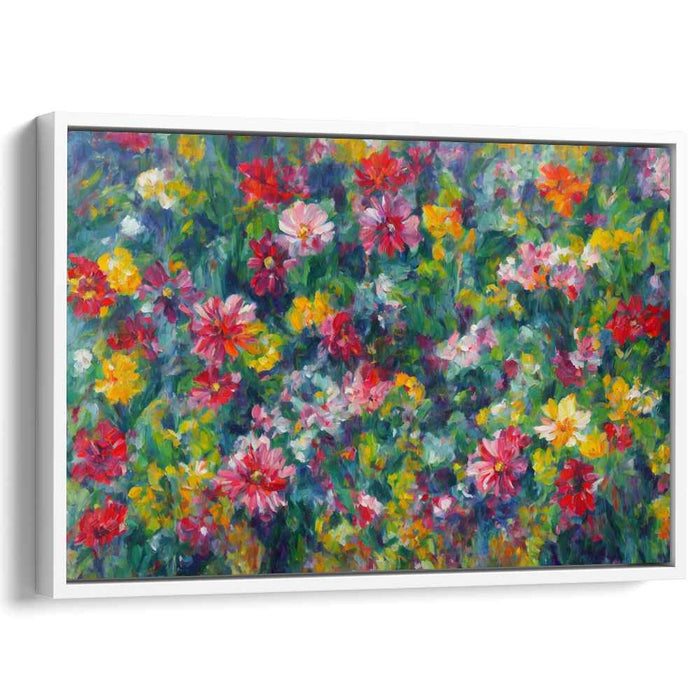 Modern Oil Tropical Flowers #110