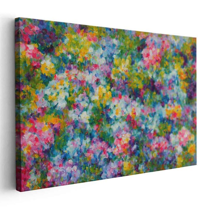 Modern Oil Tropical Flowers #113