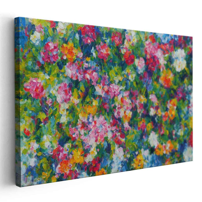 Modern Oil Tropical Flowers #114