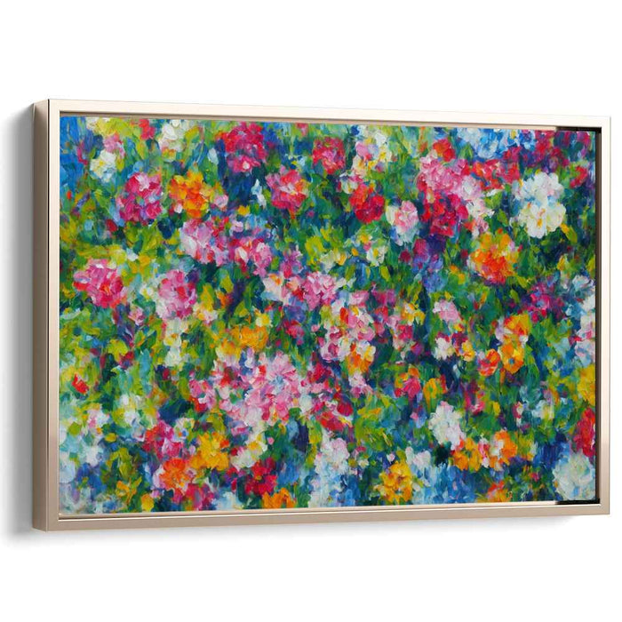 Modern Oil Tropical Flowers #114