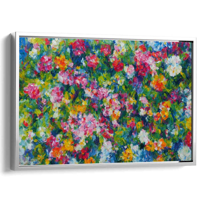 Modern Oil Tropical Flowers #114