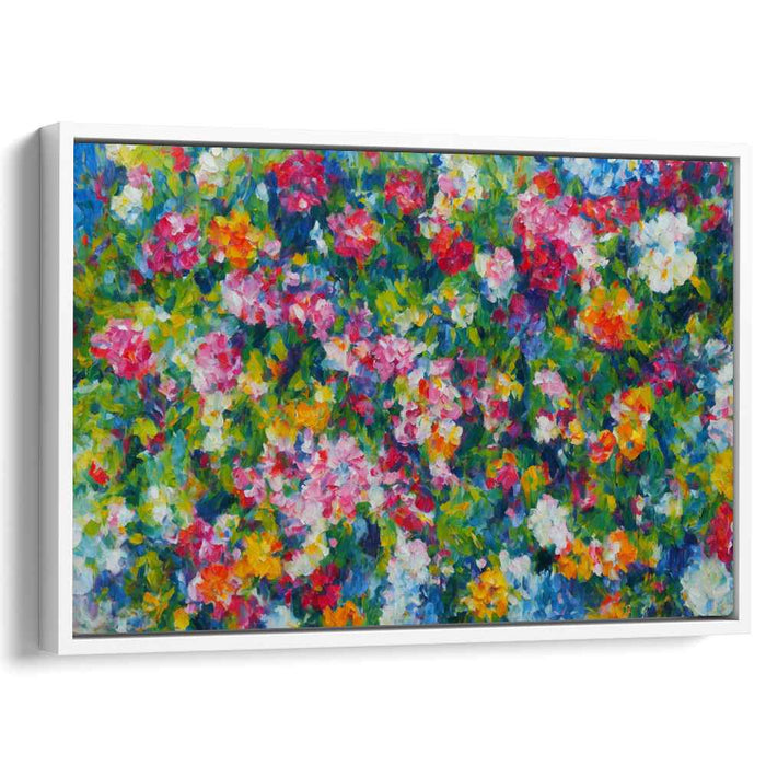 Modern Oil Tropical Flowers #114