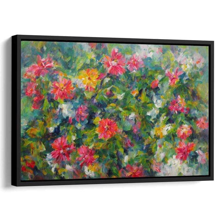 Modern Oil Tropical Flowers #115