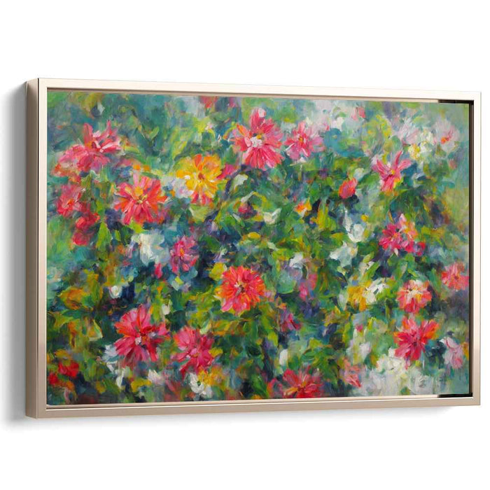 Modern Oil Tropical Flowers #115