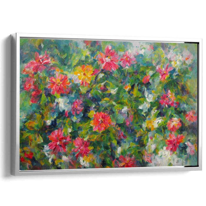 Modern Oil Tropical Flowers #115