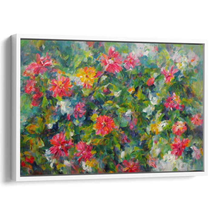 Modern Oil Tropical Flowers #115