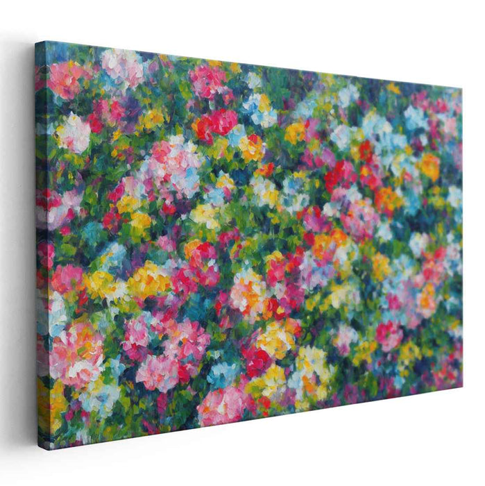 Modern Oil Tropical Flowers #118