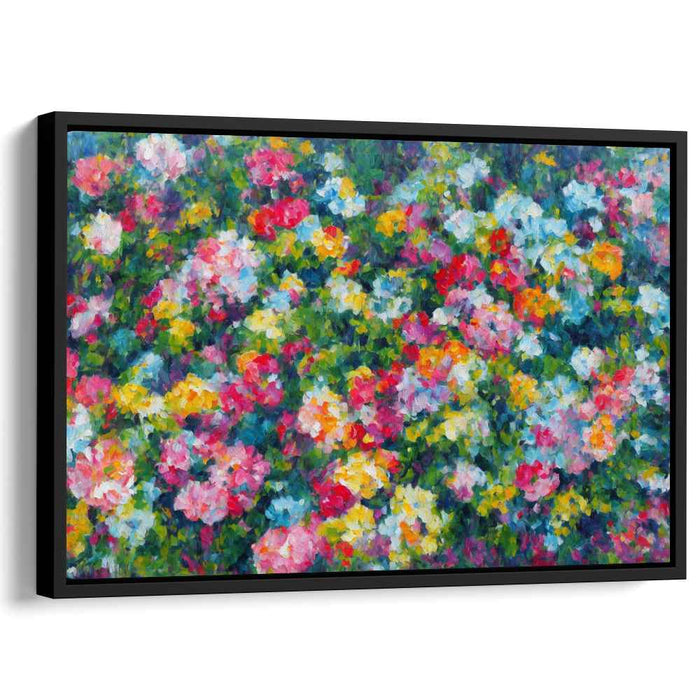 Modern Oil Tropical Flowers #118