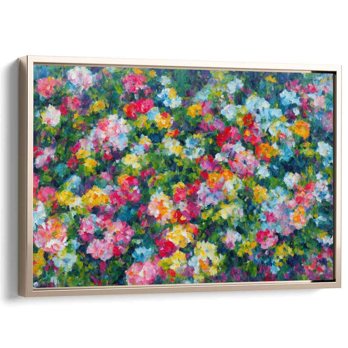 Modern Oil Tropical Flowers #118