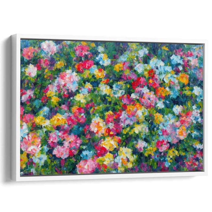 Modern Oil Tropical Flowers #118