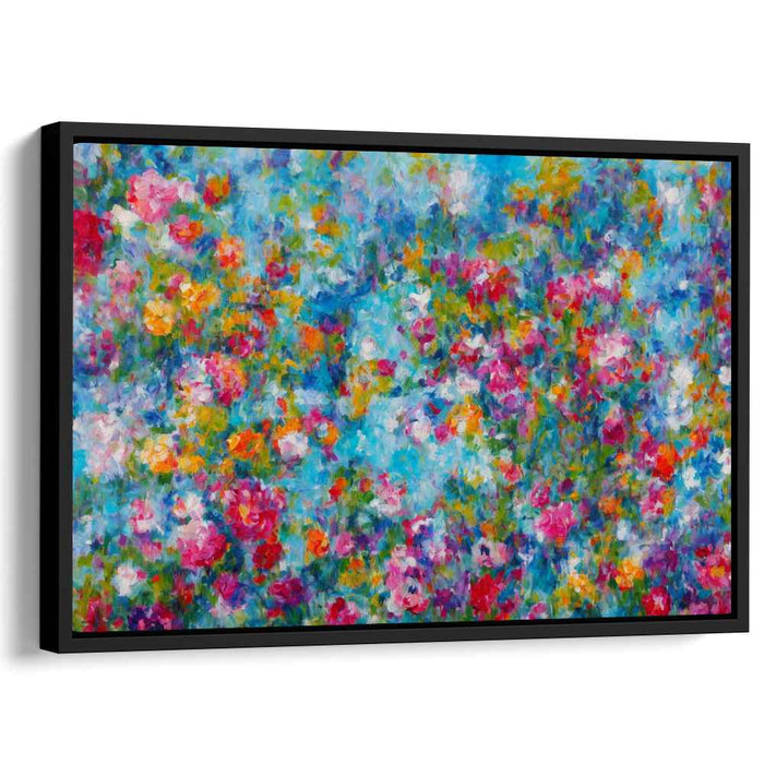 Modern Oil Tropical Flowers #119