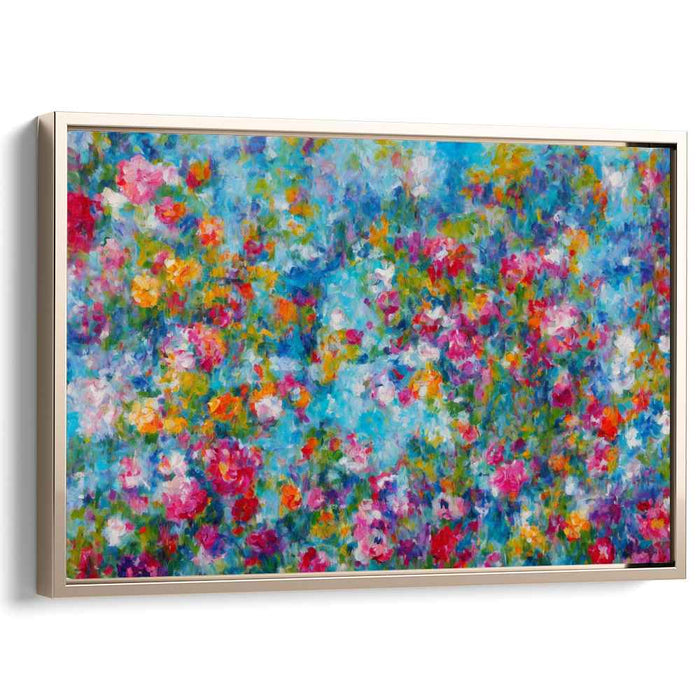 Modern Oil Tropical Flowers #119