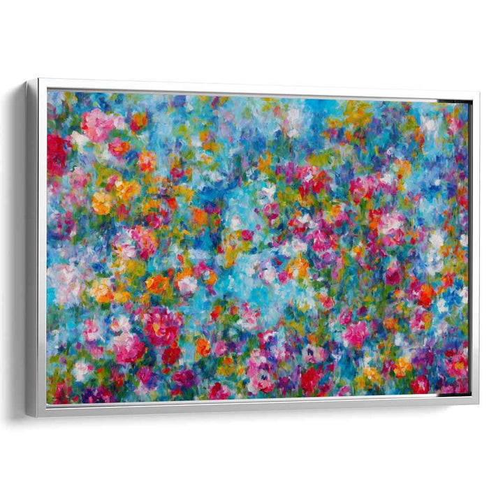 Modern Oil Tropical Flowers #119