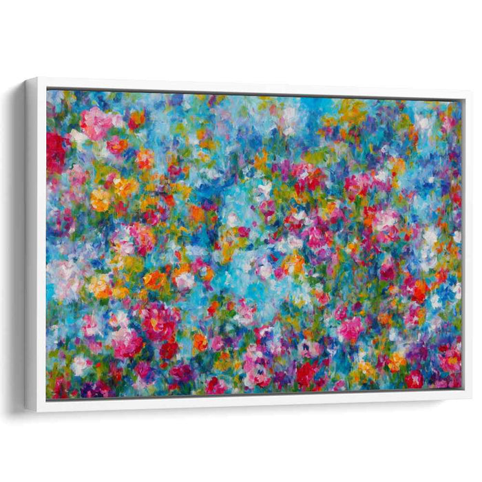 Modern Oil Tropical Flowers #119