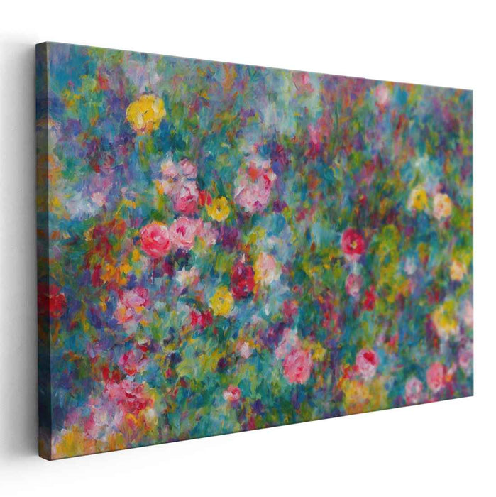 Modern Oil Tropical Flowers #120