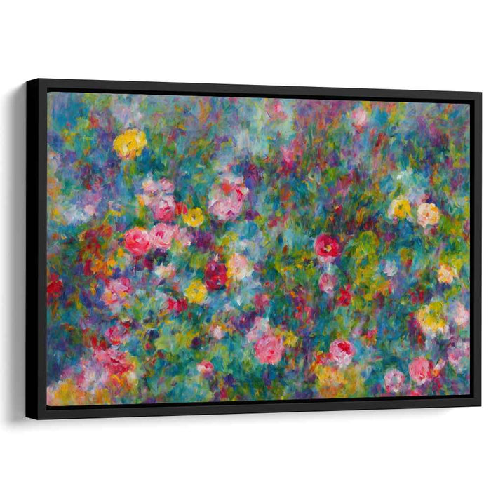 Modern Oil Tropical Flowers #120