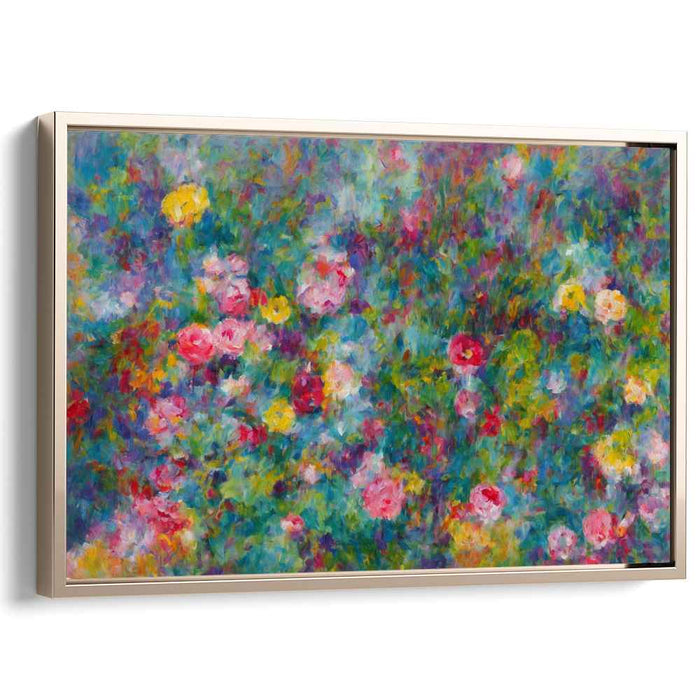 Modern Oil Tropical Flowers #120