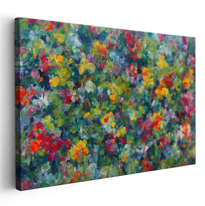 Modern Oil Tropical Flowers #127