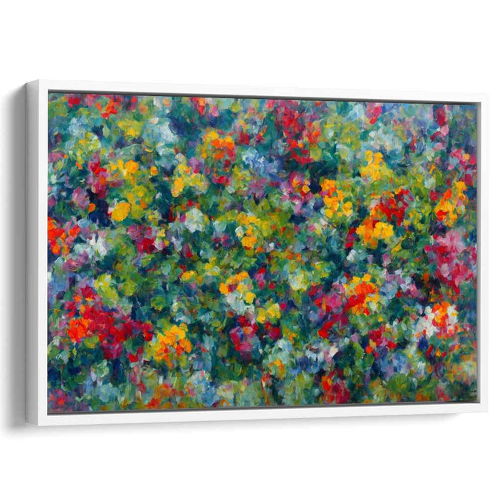 Modern Oil Tropical Flowers #127