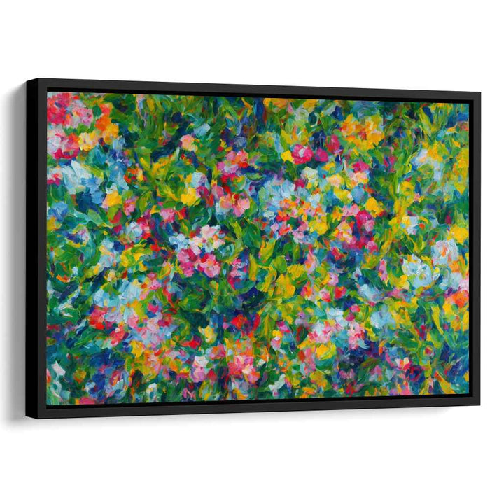 Modern Oil Tropical Flowers #130