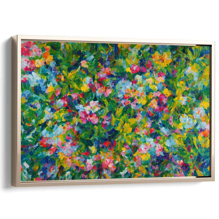 Modern Oil Tropical Flowers #130