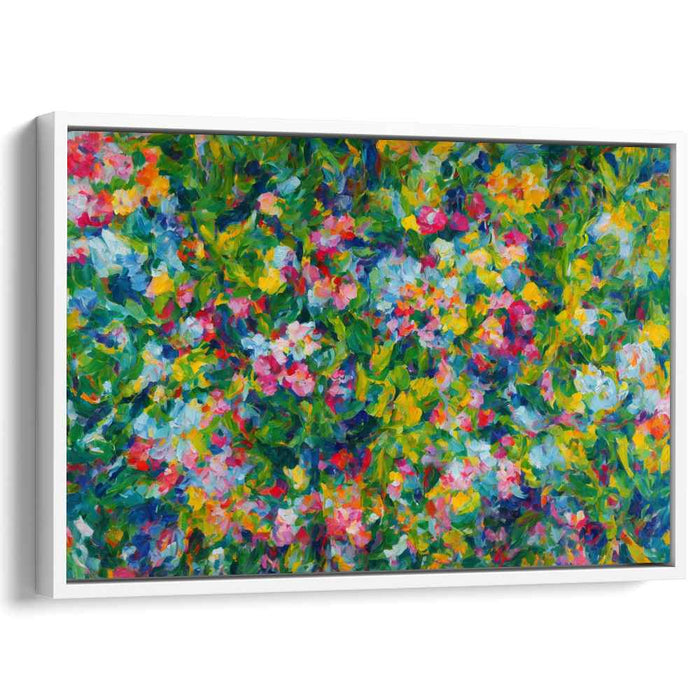 Modern Oil Tropical Flowers #130