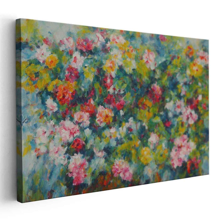 Modern Oil Tropical Flowers #140