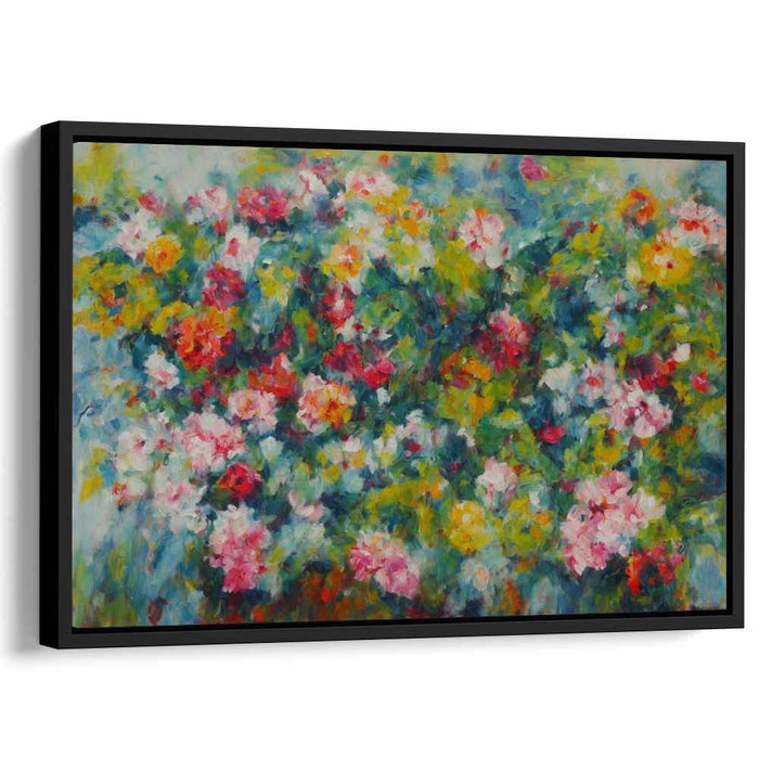 Modern Oil Tropical Flowers #140